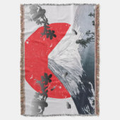 Couverture Fleurs de cerisiers Mont Fuji Japon (devant Vertical)