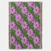 Couverture Fleurs de Cosmos rose Motif naturel (devant Vertical)