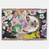 Couverture Fleurs de hérisson mignonnes (Devant)