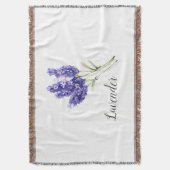 Couverture Fleurs de Lavande Aquarelle (devant Vertical)