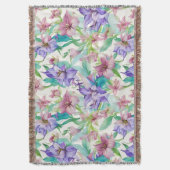 Couverture Fleurs de motifs floraux (devant Vertical)