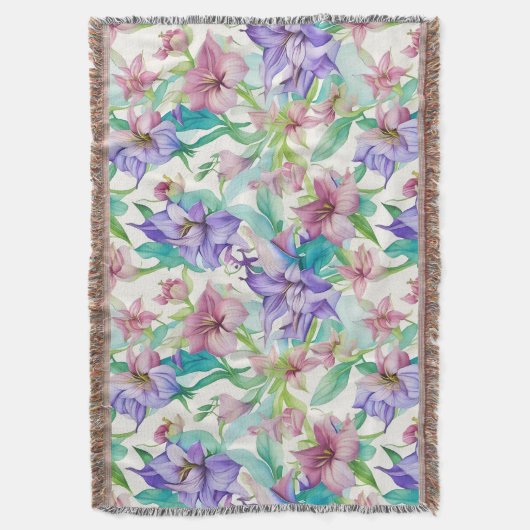 Couverture Fleurs de motifs floraux (devant Vertical)