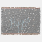 Couverture Fleurs De Neige Hygge (Devant)