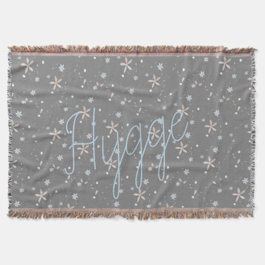 Couverture Fleurs De Neige Hygge (Devant)