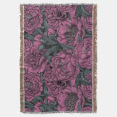 Couverture Fleurs de pivoines violettes (devant Vertical)