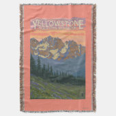 Couverture Fleurs de ressort - parc national de Yellowstone (devant Vertical)