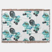 Couverture Fleurs de verre de mer et bling (Devant)