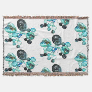 Couverture Fleurs de verre de mer et bling