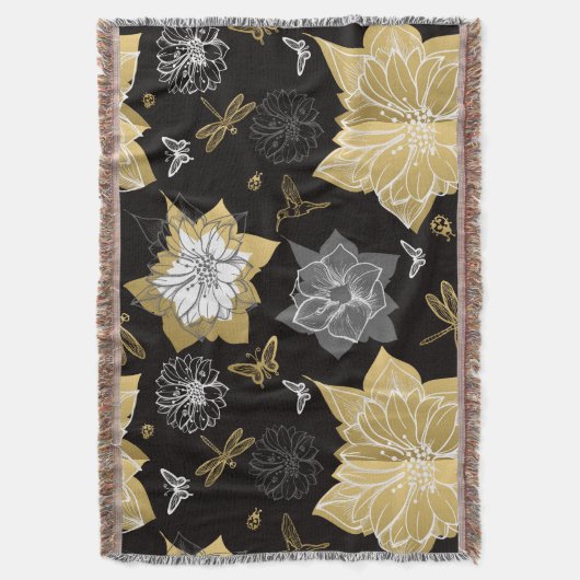 Couverture Fleurs dessinées à la main (devant Vertical)