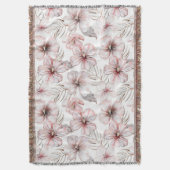 Couverture Fleurs d'Hibiscus Rose Anniversaire (devant Vertical)