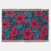 Couverture Fleurs d'hibiscus rouges (Devant)