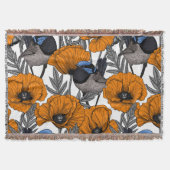 Couverture Fleurs et fleurs de pavot orangé 2 (Devant)