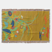 Couverture Fleurs Japonaises Vintage G.A. Audsley (Devant)