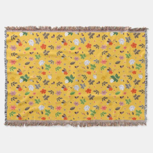 Couverture Fleurs jaunes et roses blanches 10 (Devant)