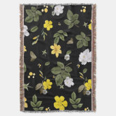 Couverture Fleurs jaunes et roses blanches 2 (devant Vertical)