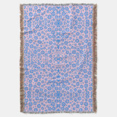 Couverture Fleurs minuscules Motif.Bleu 02.b Rose BG (devant Vertical)