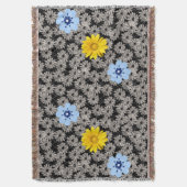 Couverture Fleurs motif 19.b. BG noir (devant Vertical)