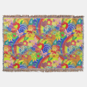Couverture FLEURS PUISSANCE PLANIFIER motif + votre idée