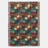 Couverture Fleurs rouges blanches vertes (devant Vertical)