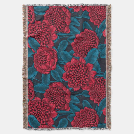 Couverture Fleurs rouges de waratah (devant Vertical)