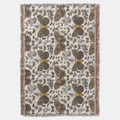 Couverture Fleurs sauvages de papillon de nuit bohème moderne (devant Vertical)