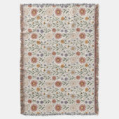 Couverture Fleurs sauvages dessinées à la main en patchwork s (devant Vertical)