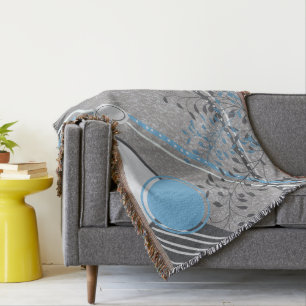 Couverture Fleurs tropicales Abstraites Botanique