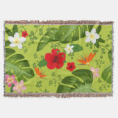 Couverture Fleurs tropicales Arrière - plan 6 (Devant)