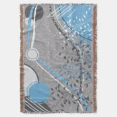 Couverture Fleurs Tropicales Botaniques Abstraites (devant Vertical)