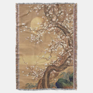 Couverture Fleurs vintages de prunes japonaises au clair de l