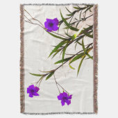 Couverture Fleurs violettes dans la brise (devant Vertical)
