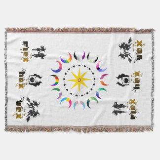 Couverture Flexe. Hexe. Vexe. Tissu de prière rituel de l'aut