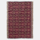 Couverture Flocon de neige doré luxueux sans couture (devant Vertical)