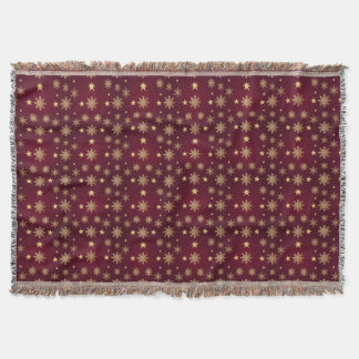 Couverture Flocon de neige doré luxueux sans couture
