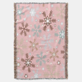Couverture Flocon rose Pinkie (devant Vertical)