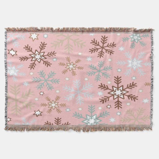 Couverture Flocon rose Pinkie (Devant)
