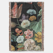 Couverture Floral baroque - Bouquet de fleurs (devant Vertical)