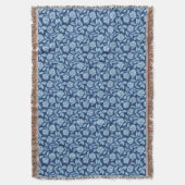 Couverture Floral bleu (devant Vertical)
