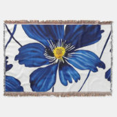 Couverture Floral bleu marine (Devant)