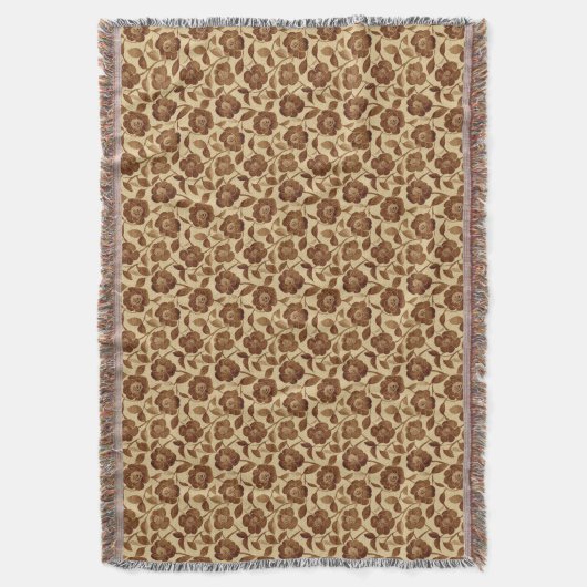 Couverture Floral Brown (devant Vertical)
