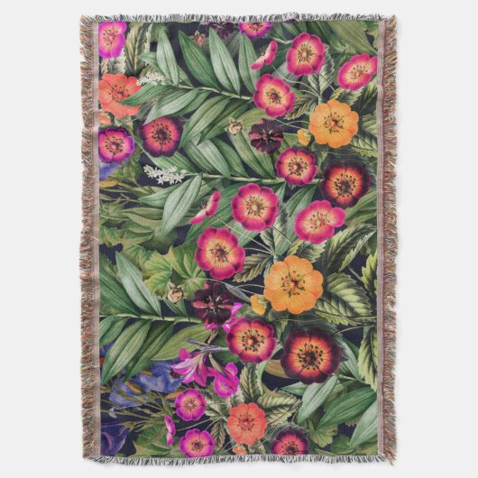 Couverture Floral de prairie rose (devant Vertical)