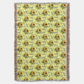 Couverture Floral de tournesols (devant Vertical)