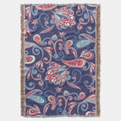 Couverture Floral Ethnique : Abstrait Oriental Sans Seamless. (devant Vertical)