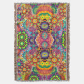 Couverture Floral Mandala Collage psychédélique (devant Vertical)