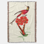 Couverture florale de jet de faune d'oiseaux de (devant Vertical)