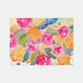 couverture florale d'ouatine (Devant (Horizontal))