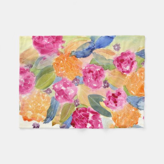 couverture florale d'ouatine (Devant (Horizontal))