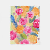 couverture florale d'ouatine (Devant)