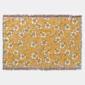 Couverture florale hawaïenne de jet de ketmie de (Devant)