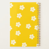 Couverture florale moderne et simple Planificateur (Dos)